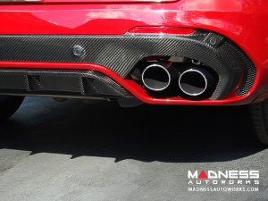 Alfa Romeo Stelvio Rear Diffuser - Carbon Fiber - Quadrifoglio Model
